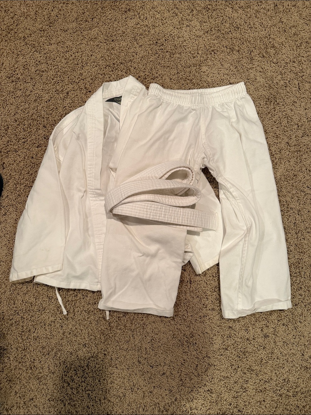 White Martial Arts Gi with Belt  (kids)
